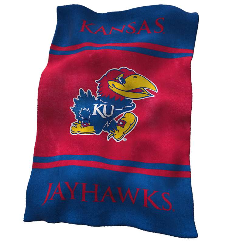 University of Kansas JayhawksUltraSoft Blanket - 84 X 54 in.