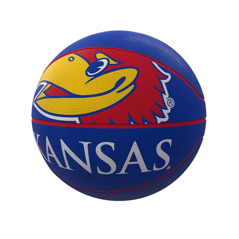 University of Kansas Jayhawks Mascot Official Size Basketball