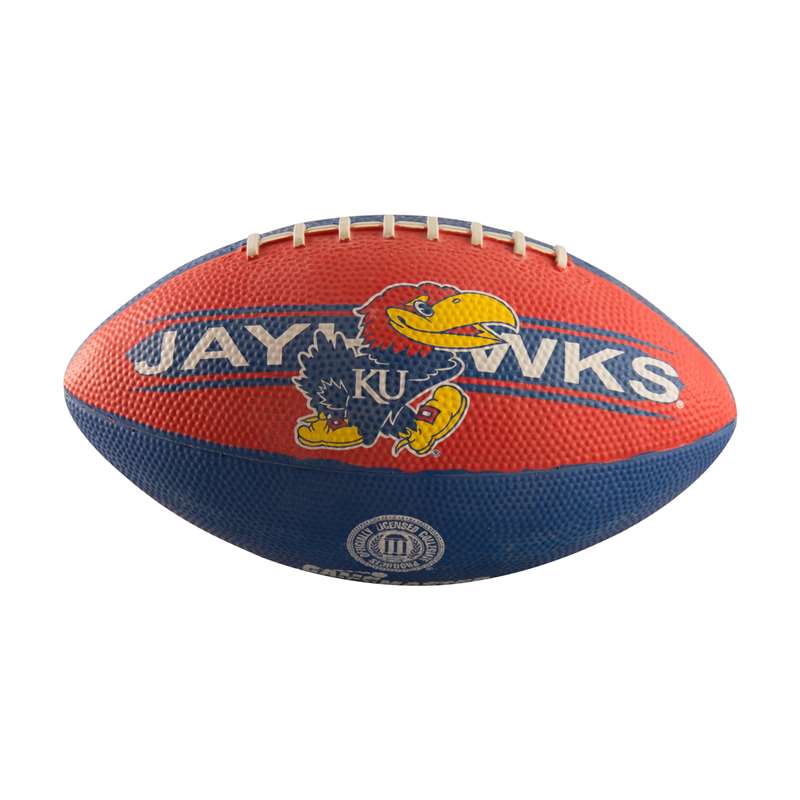 Kansas Mini-Size Rubber Football