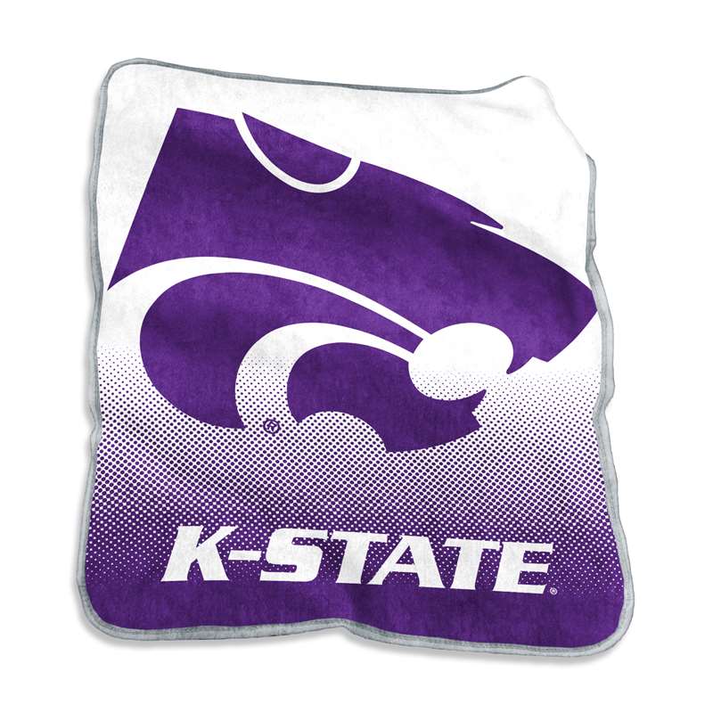Kansas State University Wildcats Raschel Throw Blanket
