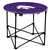 Kansas State University Wildcats Round Folding Table with Carry Bag