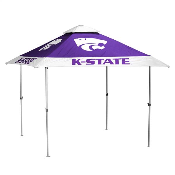 Kansas State University Wildcats 10 X 10 Pagoda Canopy - Tailgate Canopy with Carry Bag