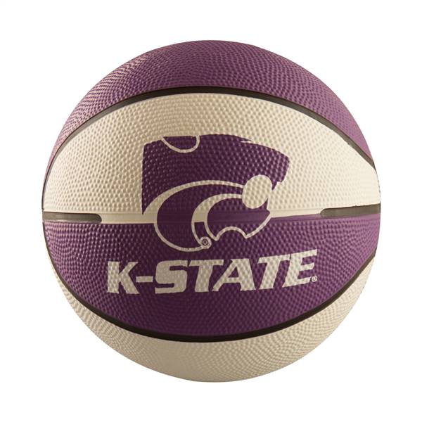 Kansas State University Mini-Size Rubber Basketball