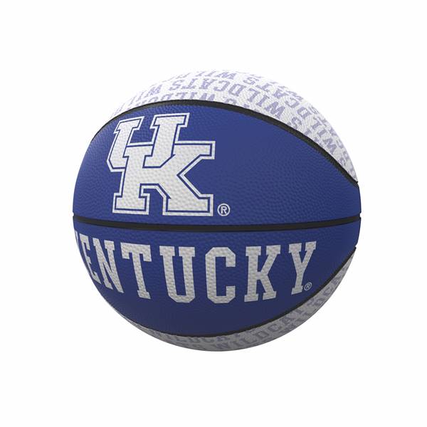 University of Kentucky Wildcats Repeating Logo Youth Size Rubber Basketball