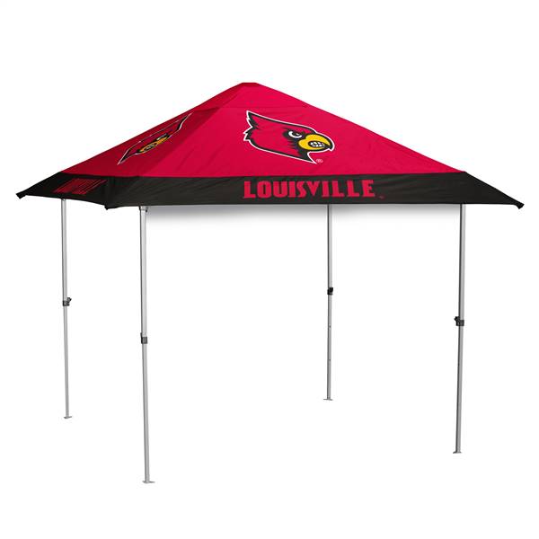 University of Louisville Cardinalss 10 X 10 Pagoda Canopy Tailgate Tent