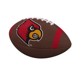 University of Louisville Cardinalss Team Stripe Official Size Composite Football