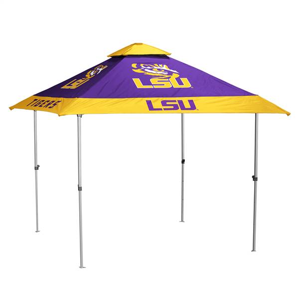 LSU Louisiana State University Tigers 10 X 10 Pagoda Canopy Tailgate Tent