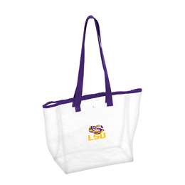 LSU Louisiana State University Tigers Clear Stadium Bag