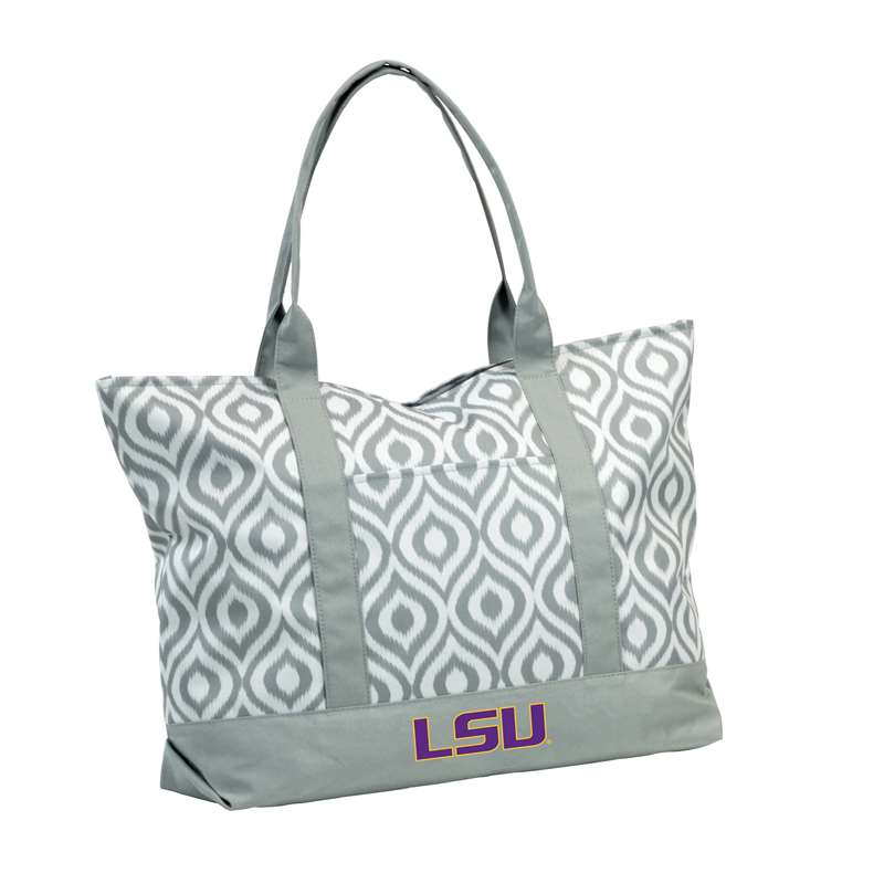 Louisiana State University LSU Tigers Ikat Tote 66K - Ikat Tote