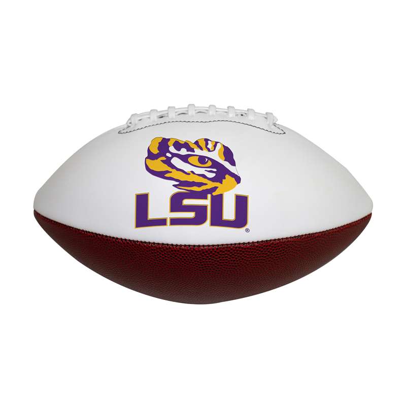 LSU Louisiana State University Tigers Official Size Autograph Football