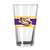 LSU 16oz Stripe Pint Glass