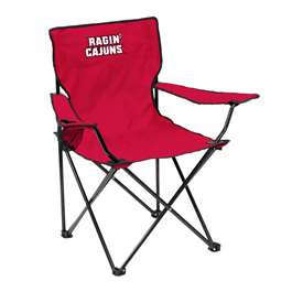 University of Louisiana Layafette Ragin Cagin Quad Folding Chair with Carry Bag
