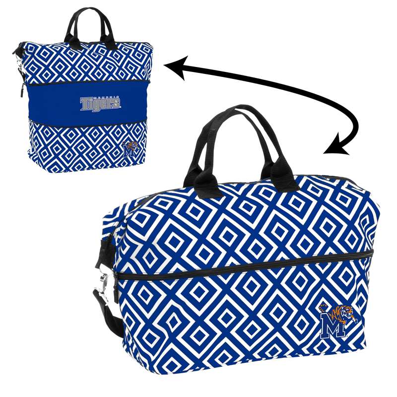 University of Memphis Tigers Expandable Tote Bag