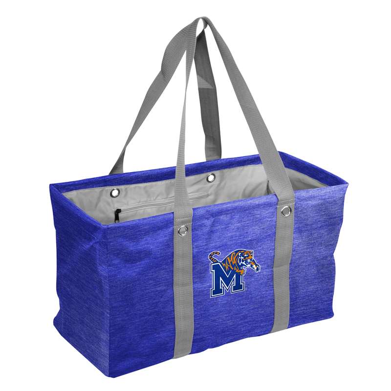 University of Memphis Tigers Crosshatch Picnic Tailgate Caddy Tote Bag