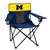 Michigan Wolverines Elite Folding Chair with Carry Bag