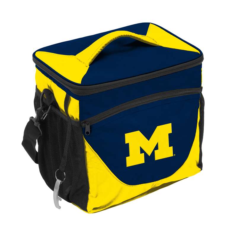University of Michigan Wolverines 24 Can Cooler