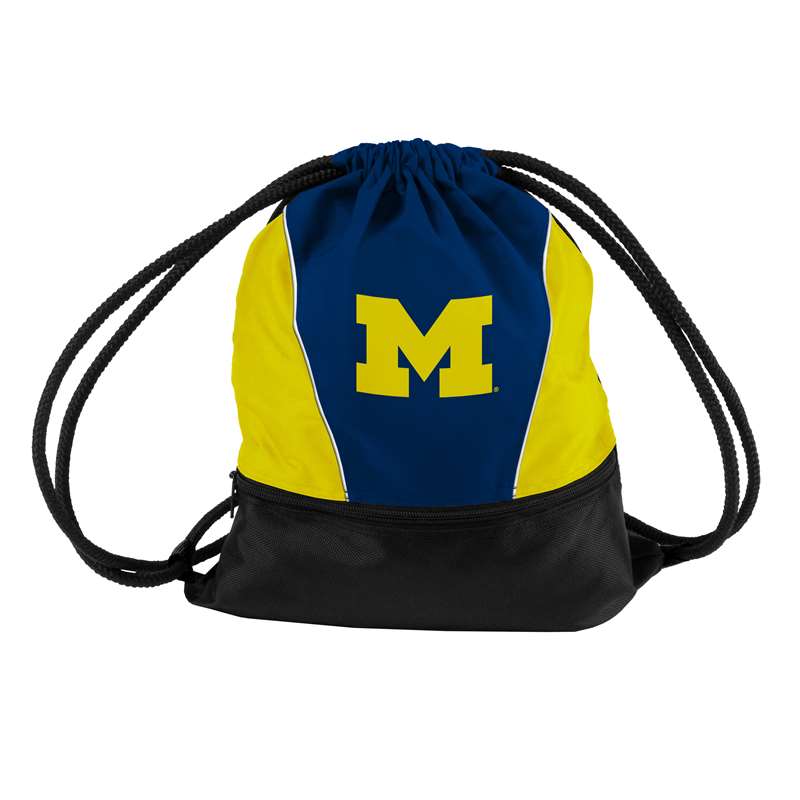 University of Michigan Wolverines Spirit Draw String Backpack Bag