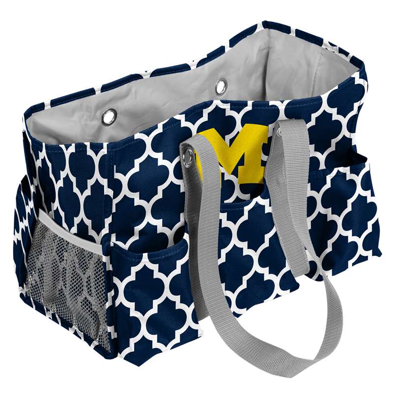 University of Michigan Wolverines Crosshatch Junior Picnic Caddy Tote Bag