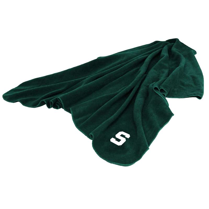 Michigan State University Spartans Huddle Fleece Throw Blanket