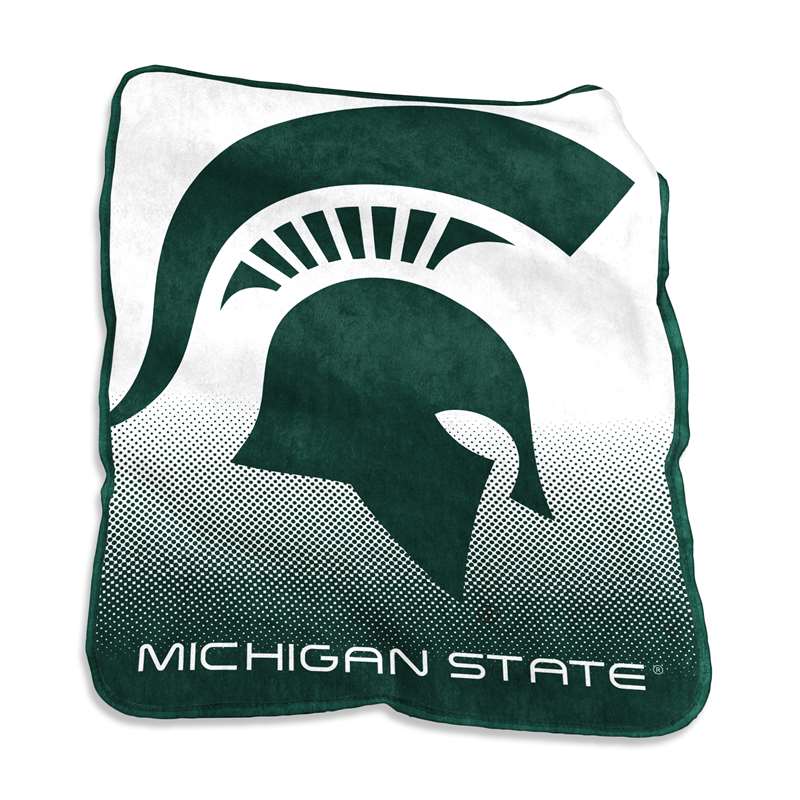 Michigan State University Spartans Raschel Throw Blanket - 50 X 60 in.