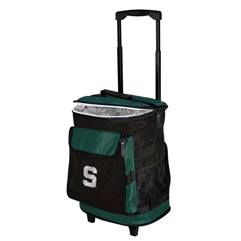 Michigan State University Spartans 48 Can Rolling Cooler