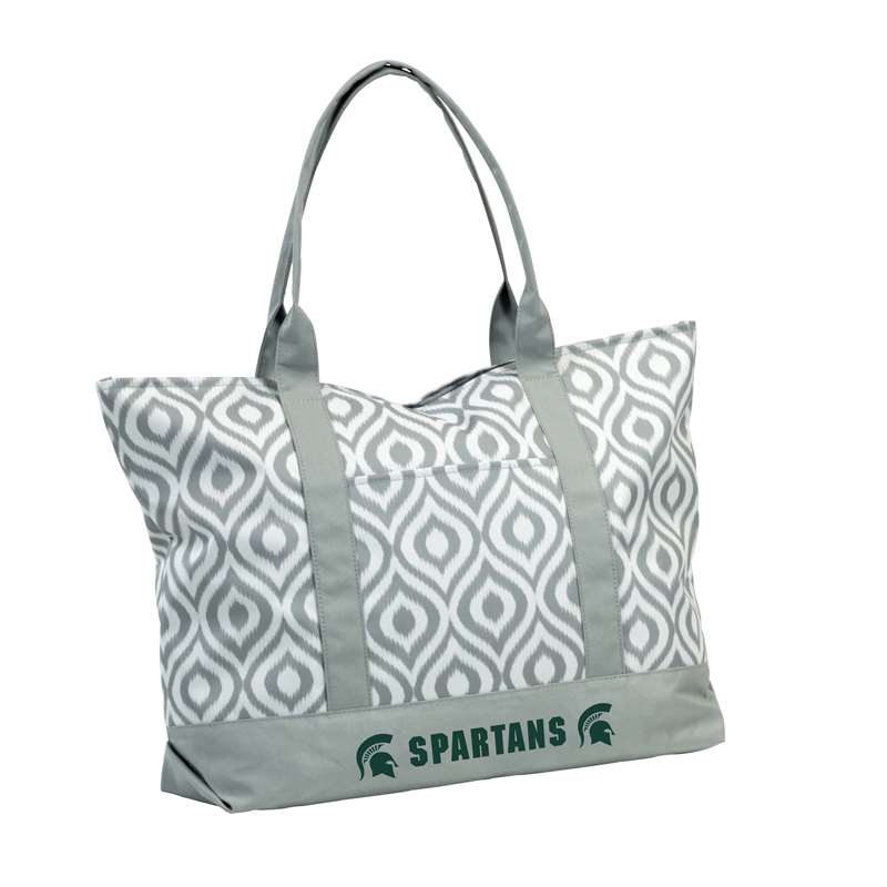 Michigan State University Spartans Ikat Tote 66K - Ikat Tote