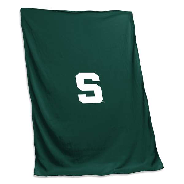 Michigan State Spartans Sweatshirt Blanket 54X84 in.
