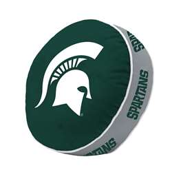 Michigan State Spartans Round Puff Pillow