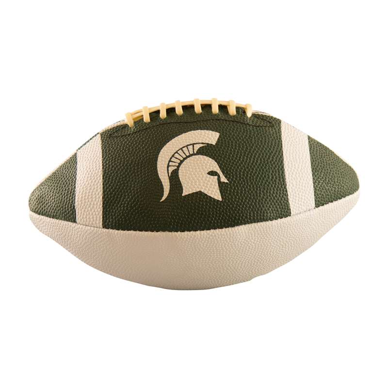 Michigan State University Junior-Size Rubber Football