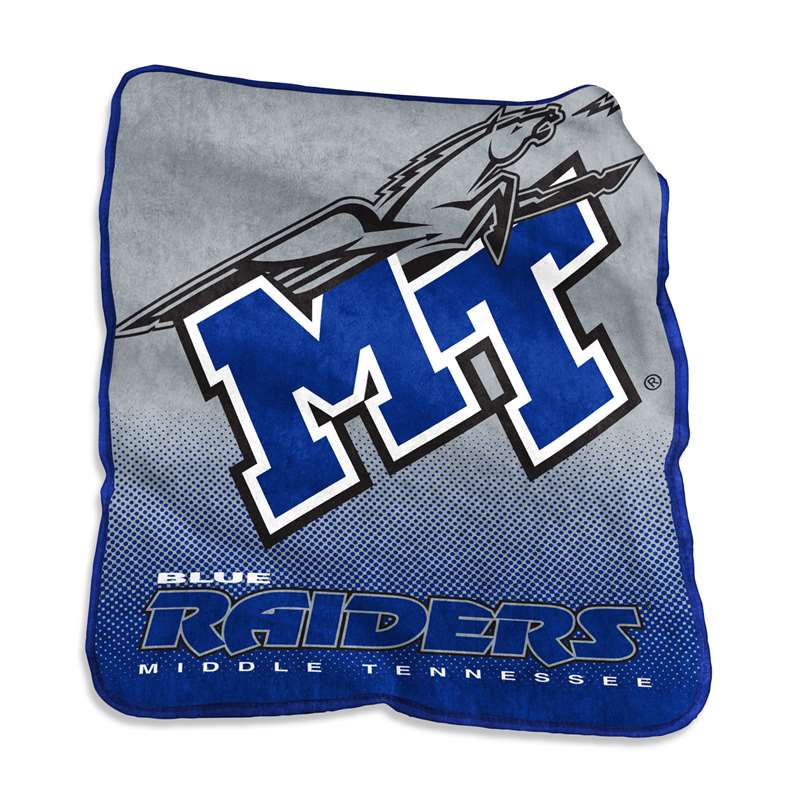 MTSU Middle Tennessee State University Raschel Throw Blanket - 50 X 60 in.