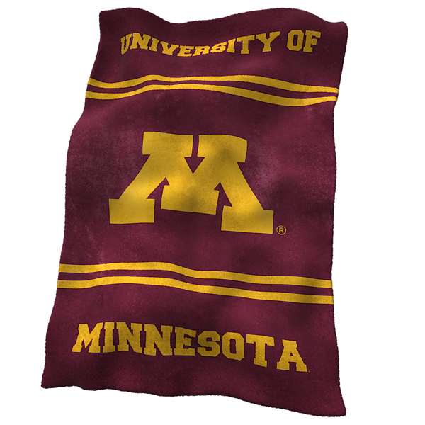 University of Minnesota Golden GophersUltraSoft Blanket - 84 X 54 in.