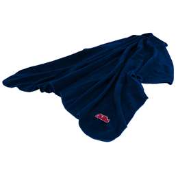 Ole Miss University of Mississippi Rebels Huddle Fleece Throw Blanket