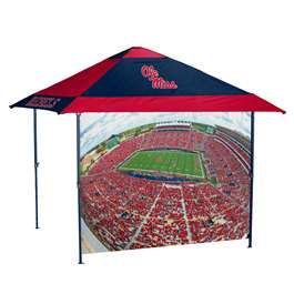 Ole Miss Rebels Mississippi Canopy Tent 12X12 Pagoda with Side Wall