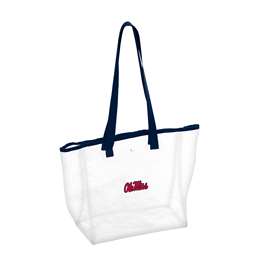 Ole Miss Rebels University of Mississippi Clear Stadium Bag