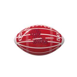 Ole Miss Field Mini-Size Glossy Football  