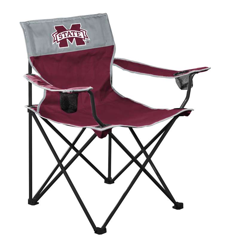 Mississippi State University Bulldogs Big Boy Folding Chair with Carry Bag