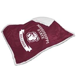 Mississippi State Printed Sherpa Blanket