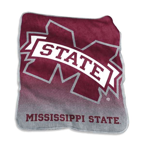 Mississippi State University Bulldogs Raschel Throw Blanket - 50 X 60 in.