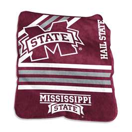 Mississippi State Raschel Thorw Blanket