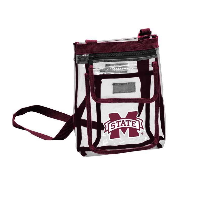 Mississippi State University Bulldogs Clear Gameday Crossbody Tote Bag  