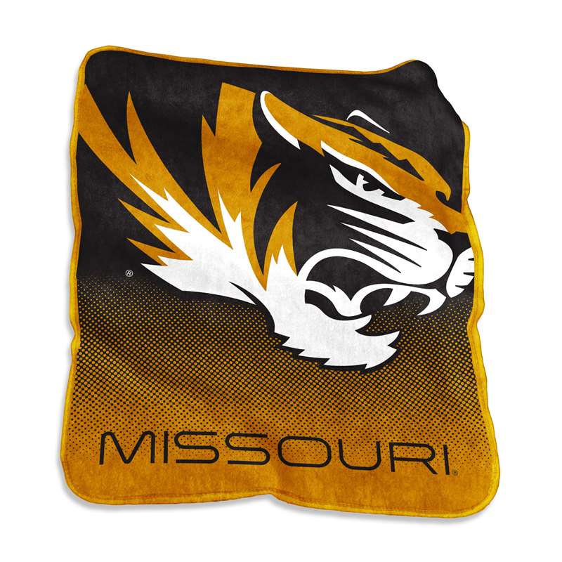 University of Missouri Tigers Raschel Throw Blanket - 50 X 60 in.