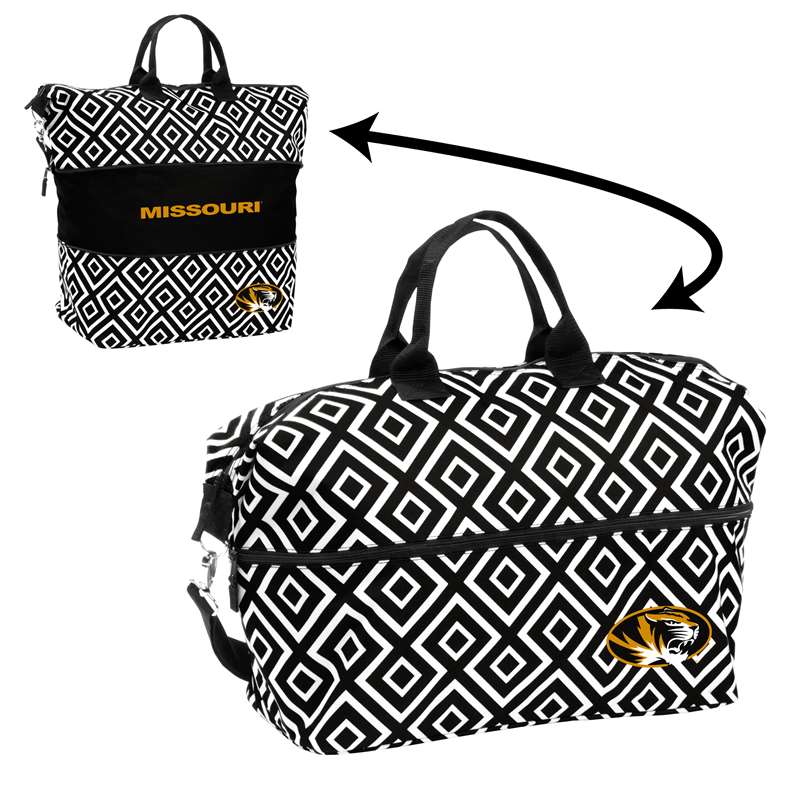 University of Missouri Tigers Expandable Tote Bag