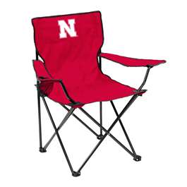 University of Nebraska Corn Huskers Quad Folding Chair with Carry Bag
