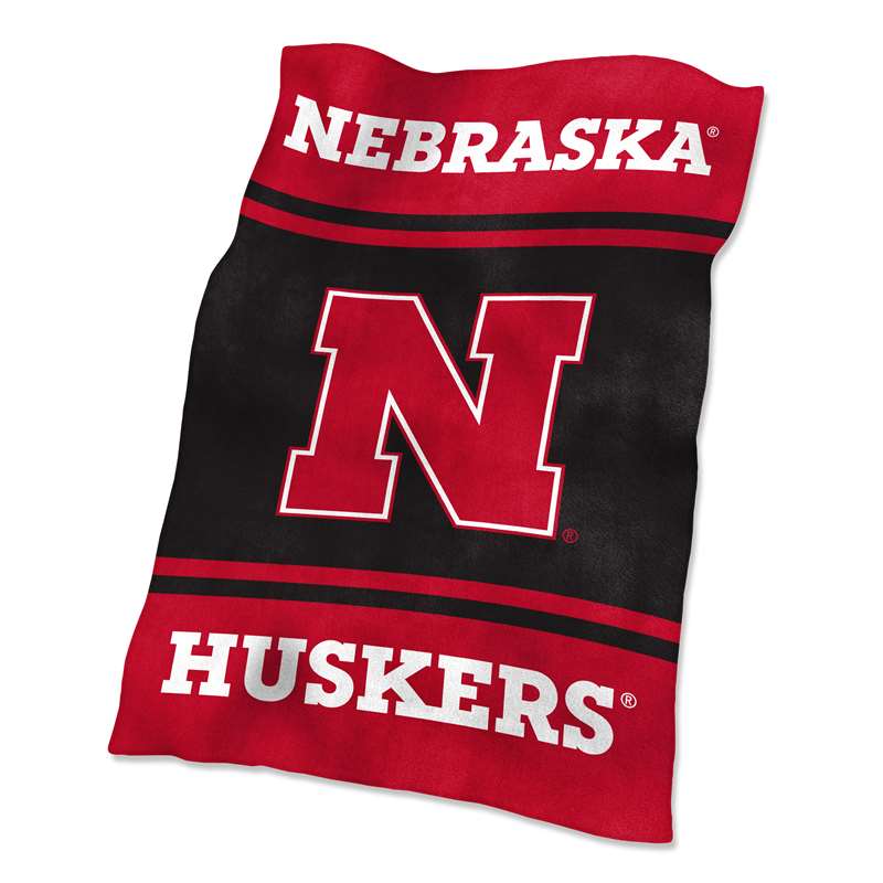 University of Nebraska Corn HuskersUltraSoft Blanket - 84 X 54 in.