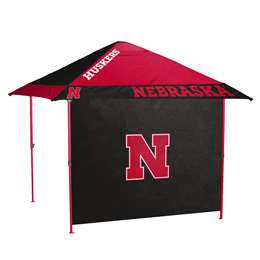 Nebraska Corn Huskers Canopy Tent 12X12 Pagoda with Side Wall  