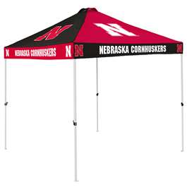 Nebraska Cornhuskers Canopy Tent 9X9 Checkerboard