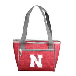 University of Nebraska Corn Huskers Crosshatch 16 Can Cooler Tote Bag