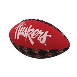 Nebraska Cornhuskers Youth-Size Rubber Football