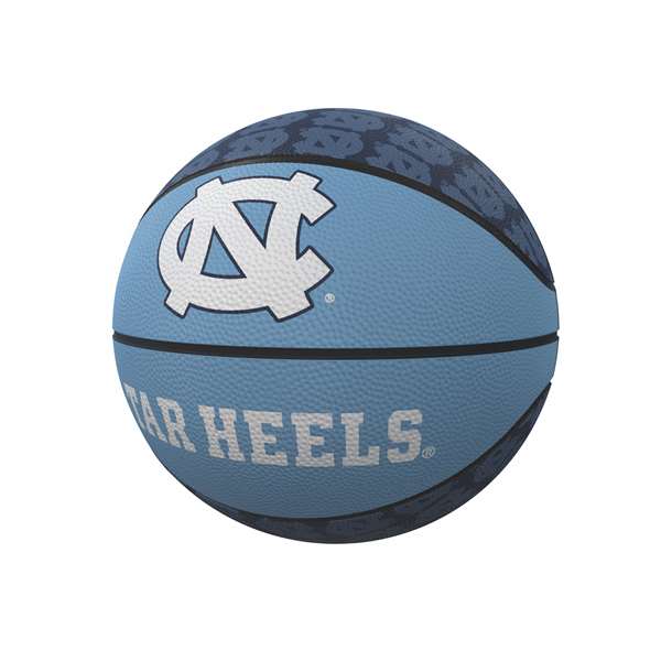 University of North Carolina Tar Heels Repeating Logo Youth Size Rubber Basketball