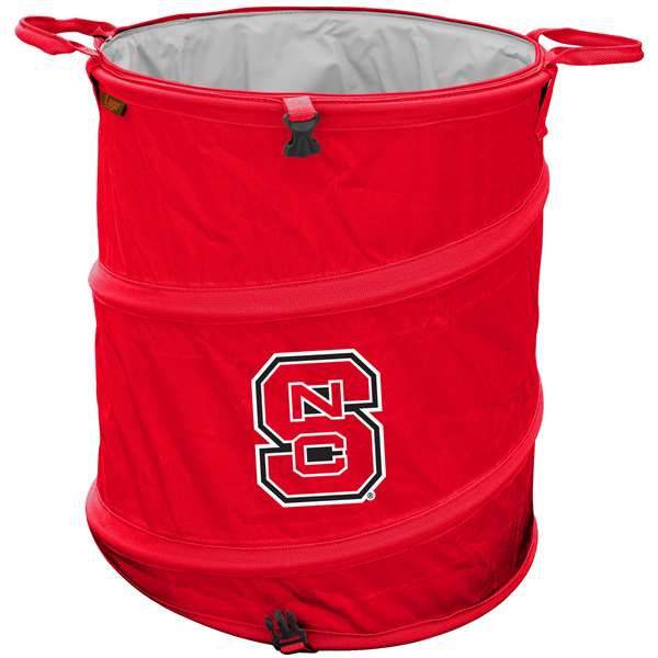 North Carolina State University Wolfpack Collapsible 3-in-1 Cooler, Trach Can, Hamper